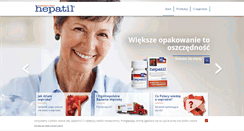 Desktop Screenshot of hepatil.com